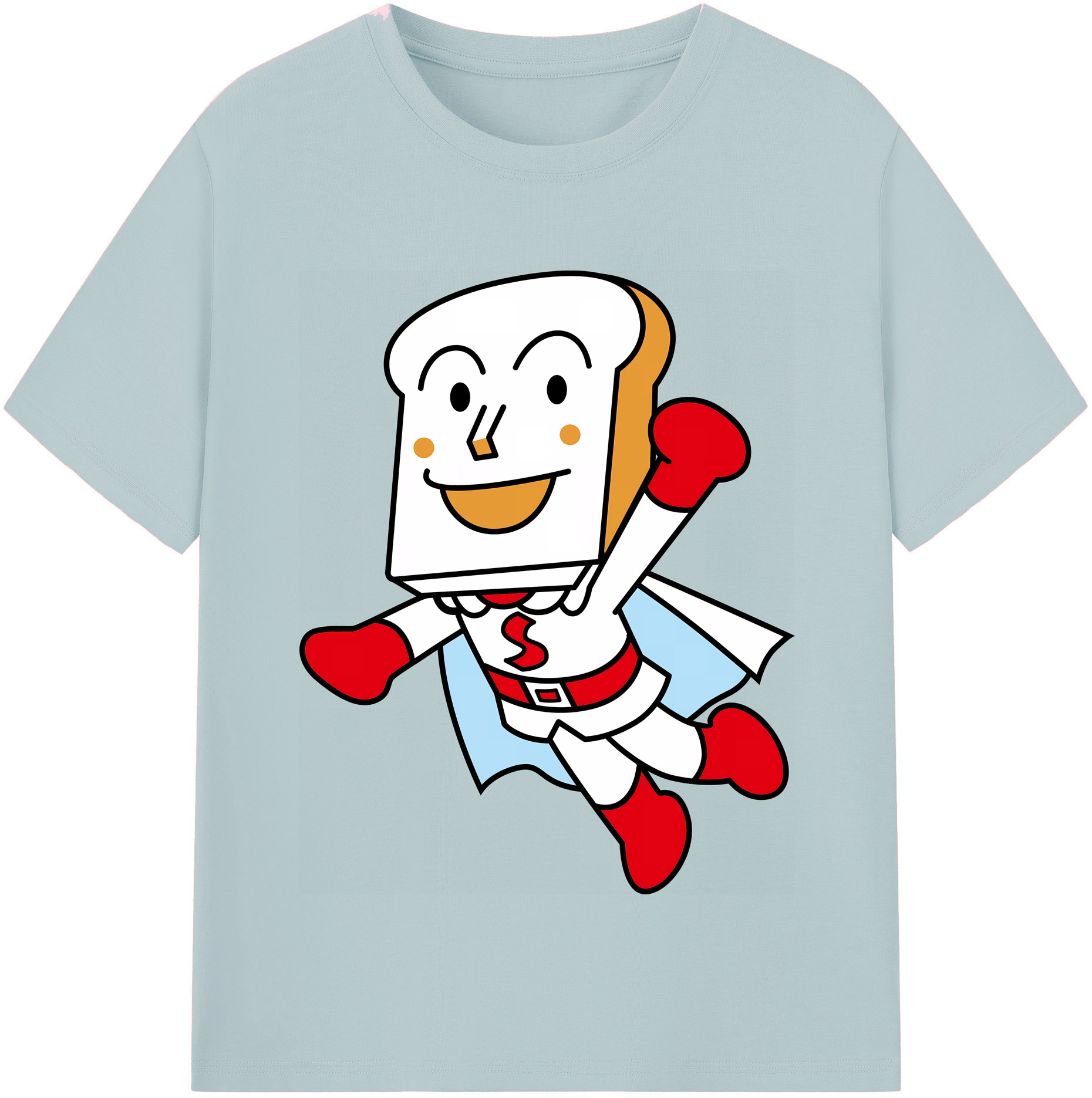 （画像用） アンパンマン Anpanman 綿100％半袖Tシャツ（フロントプリント）